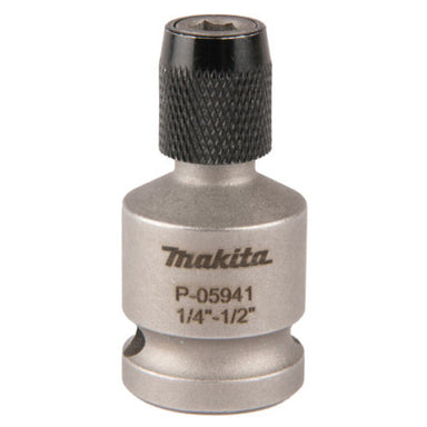 MAKITA 1/4" HEX DRIVE QUICK COLLAR CHUCK TO SUIT - 1/2" SQUARE DRIVE IMPACT WRENCH P-05941