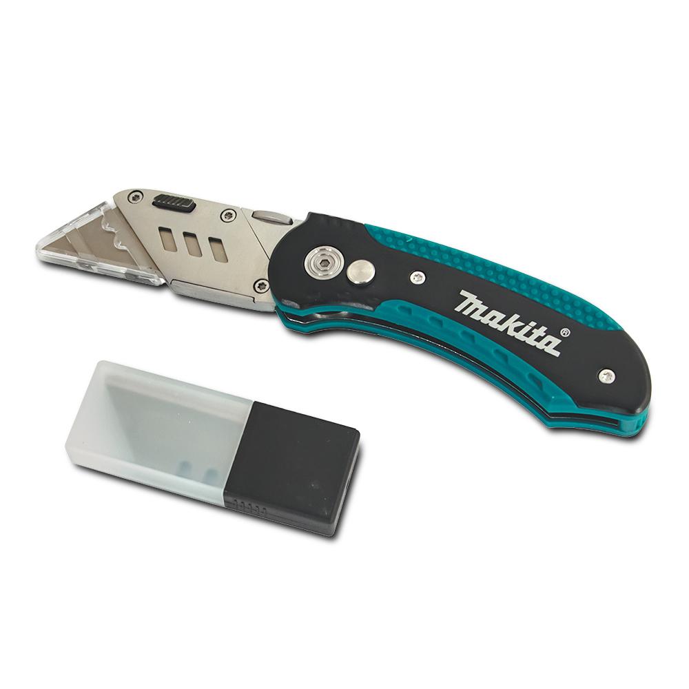 Makita Folding Utility Knife / Plus 10 Blades E-10908
