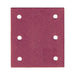 MAKITA SAND PAPER 240# / 1/4 SHEET HOOK & LOOP BROWN PUNCHED - (10PK) D-58730
