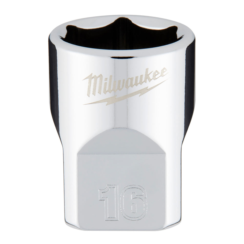 Milwaukee 16mm Metric Standard 3/8" Drive Socket 45349086