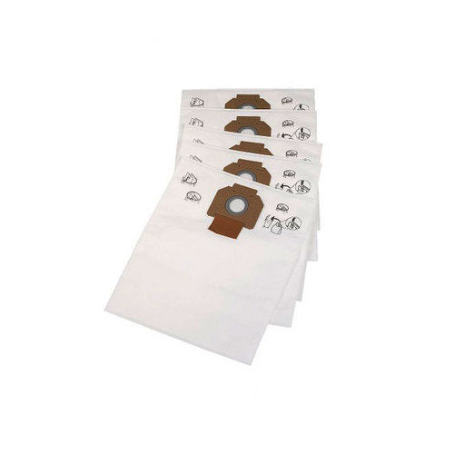 Milwaukee Replacement Filter Bags AS300ELCP-F-BAGS (5x Fleece Bags) 4932352307