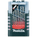 MAKITA M-FORCE HSS METAL DRILL BIT SET - 1-13mm METRIC (25PC) - PERFORMANCE D-29882