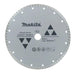 MAKITA 230mm x 22.23 DIAMOND BLADE TURBO RIM - ECONOMY D-44323