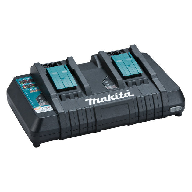 Makita 18V Same Time Dual Port Rapid Charger Dc18Rd