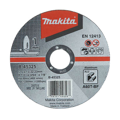 MAKITA 230mm x 1.9mm x 22.23mm - ELITE ALUMINIUM CUTTING DISC A60T-BF - (10PK) B-49987-10
