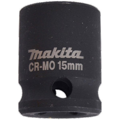 MAKITA IMPACT SOCKET 15mm - 3/8 SQUARE DRIVE B-39970