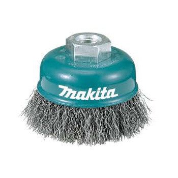 MAKITA CUP WIRE BRUSH 60mm DIA / 14 x 2mm D-55099
