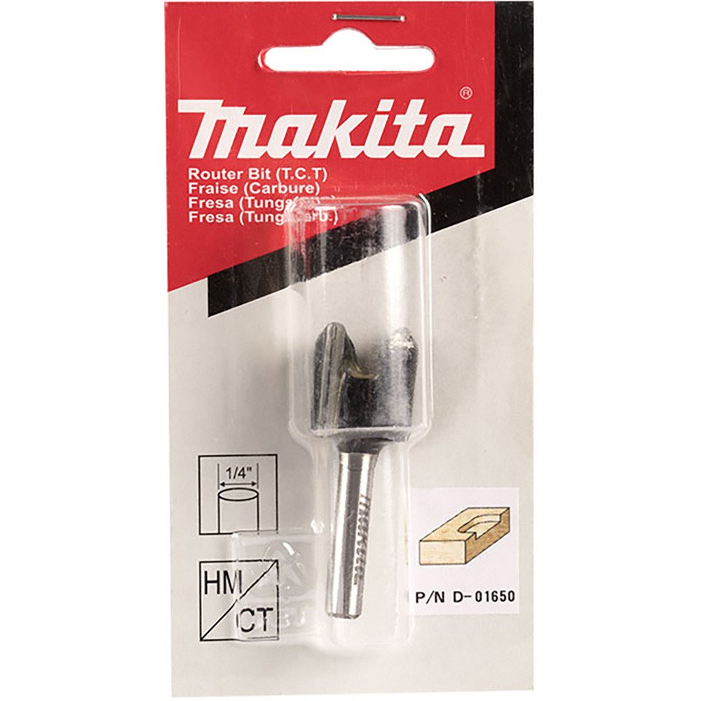 Makita 1/2" Hinge Mortise TCT Bit (1/4" Shaft) D-01644